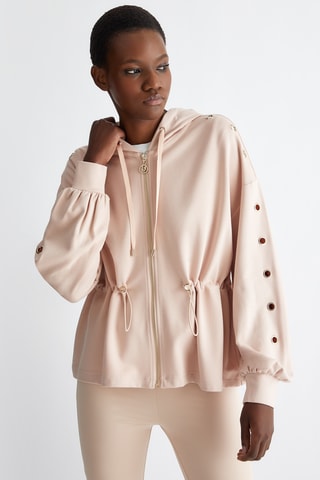 Veste à capuche - Beige