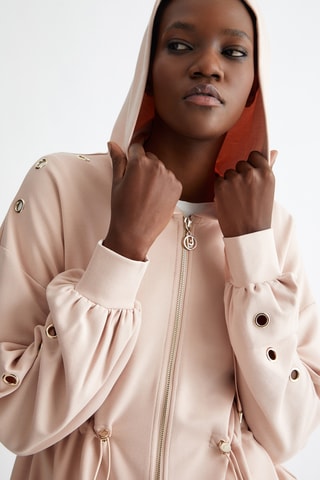 Veste à capuche - Beige
