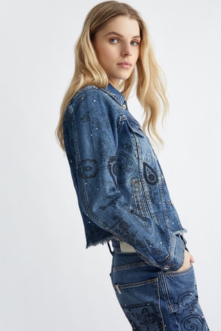 Veste en jean - Bleu