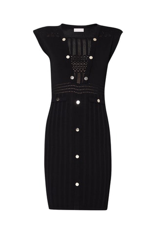 Robe fourreau - Noir
