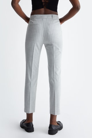 Pantalon cigarette - Gris