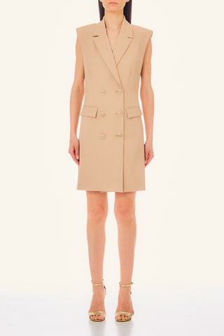 Robe chemise - Beige