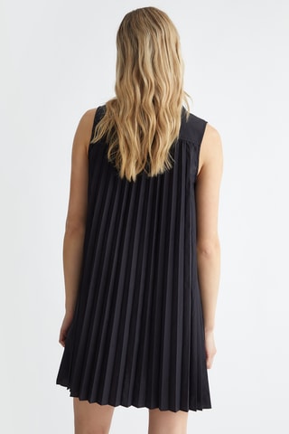 Robe plissée - Noir