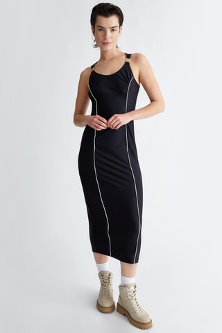 Robe midi - Noir