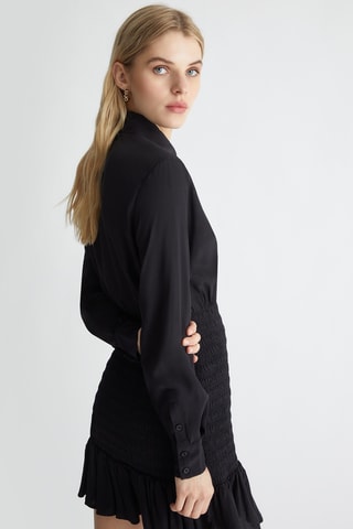 Robe chemise - Noir