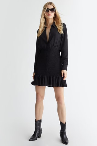 Robe chemise - Noir