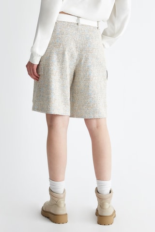 Short taille haute - Blanc