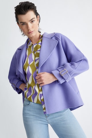 Veste en laine - Violet
