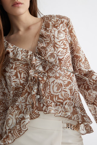 Blouse - Marron