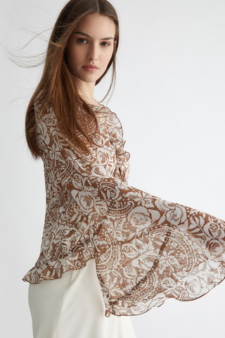 Blouse - Marron