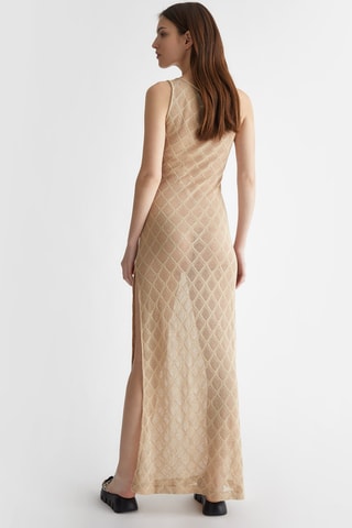 Robe droite - Beige