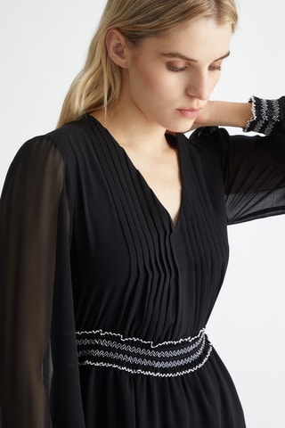 Robe patineuse - Noir