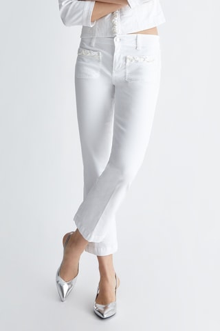 Jean 7/8 - Blanc