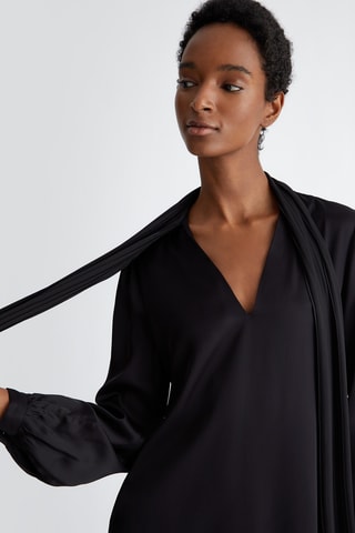 Robe droite - Noir
