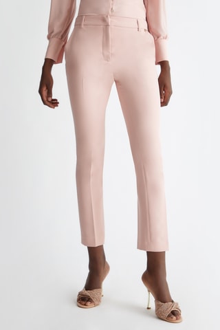 Pantalon cigarette - Rose