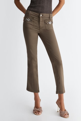 Pantalon. - Marron