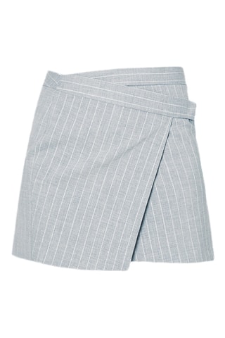 Jupe portefeuille - Gris