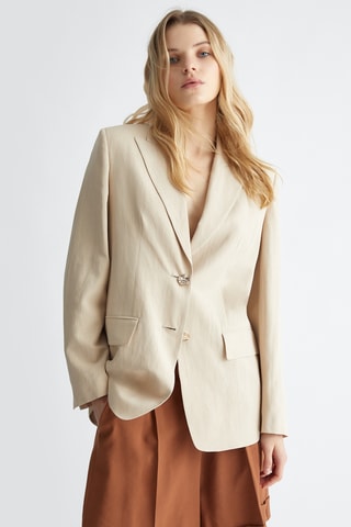 Veste en lin - Beige