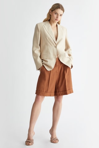 Veste en lin - Beige