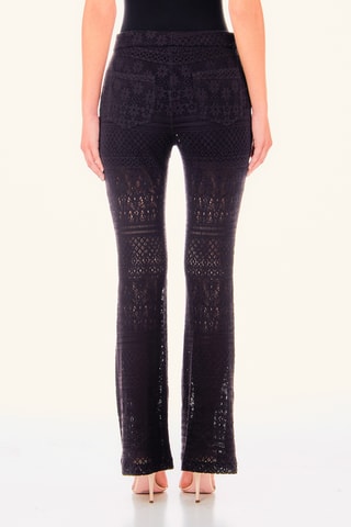 Pantalon en dentelle - Noir