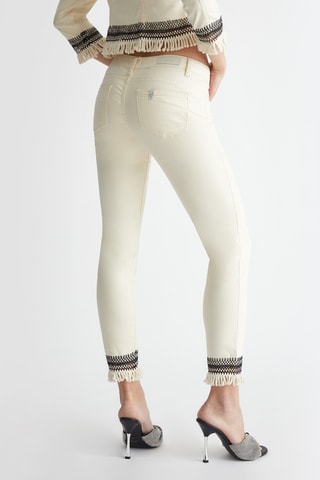 Pantalon regular - Beige
