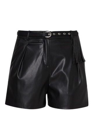 Short taille haute - Noir