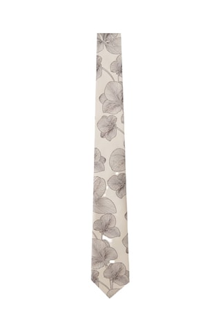 Cravatta in seta - Beige chiaro