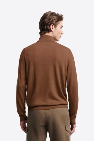 Maglia in lana merino - Cammello