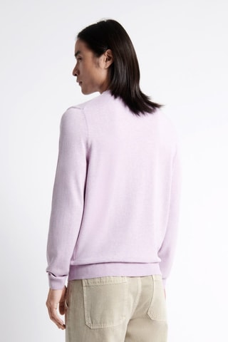 Maglia in cotone bio - Viola