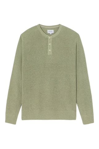 Maglia in cotone bio - Verde scuro