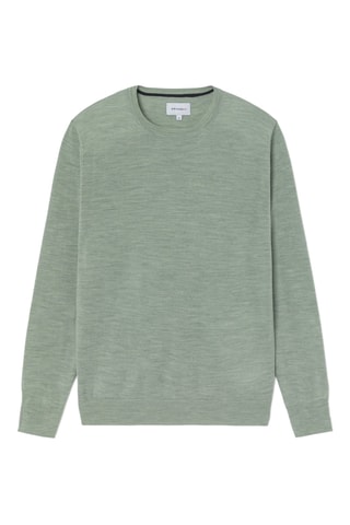 Maglia in lana merino - Verde oliva