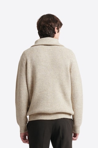 Cardigan - Beige melange