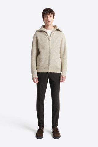 Cardigan - Beige melange