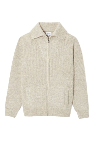 Cardigan - Beige melange