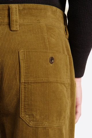 Pantaloni in velluto - Verde oliva