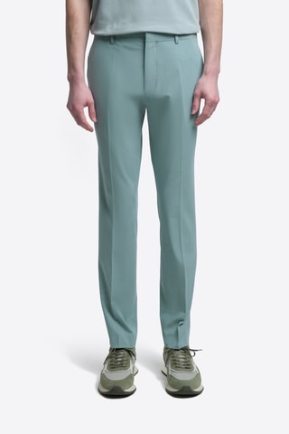 Pantaloni slim - Blu-verde