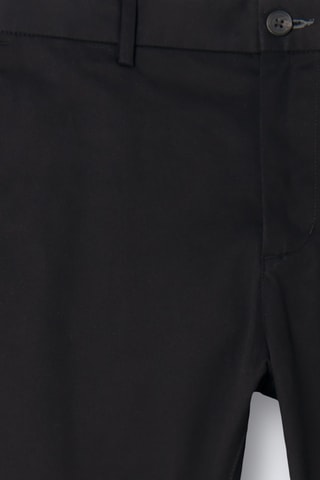 Pantaloni slim in cotone bio - Nero