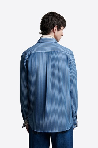 Camicia regular - Cobalto