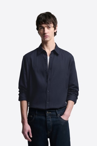 Camicia slim - Navy