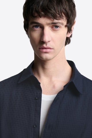 Camicia slim - Navy