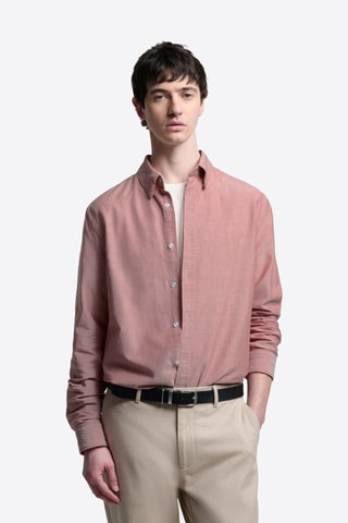 Camicia slim - Arancione