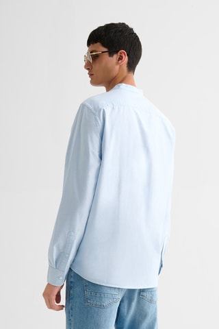 Camicia slim - Celeste
