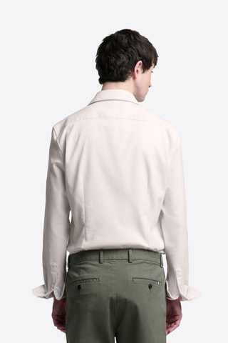 Camicia slim - Beige chiaro