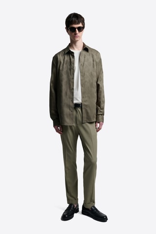 Camicia slim - Kaki