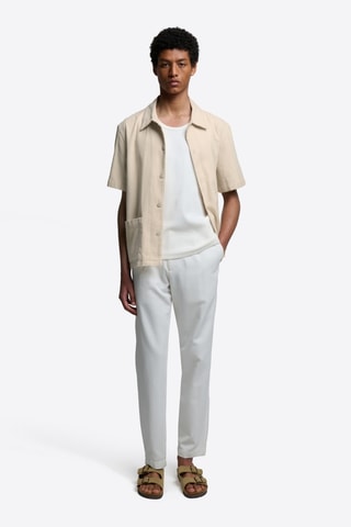 Camicia regular - Beige