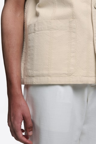 Camicia regular - Beige