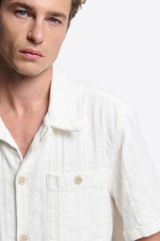 Camicia regular - Bianco