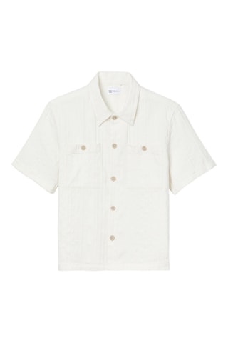 Camicia regular - Bianco