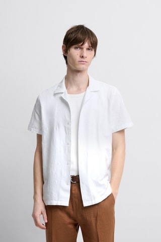 Camicia regular - Bianco