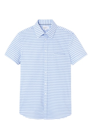 Camicia slim - Celeste